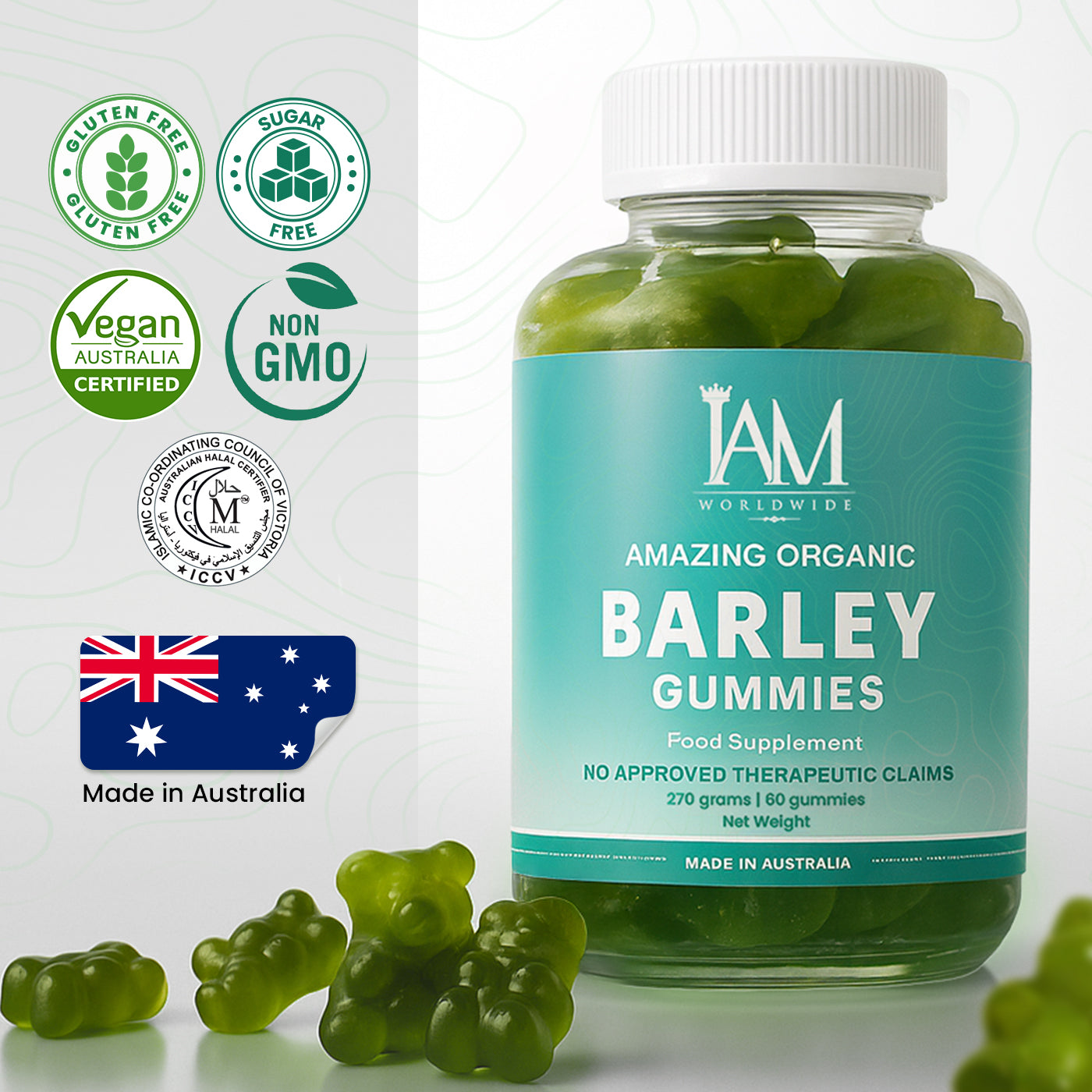 Amazing Organic Barley Gummies | COD | Free Shipping