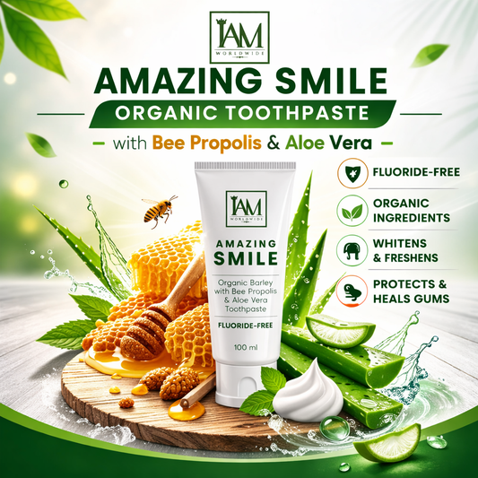 IAM Amazing white Organic Toothpaste