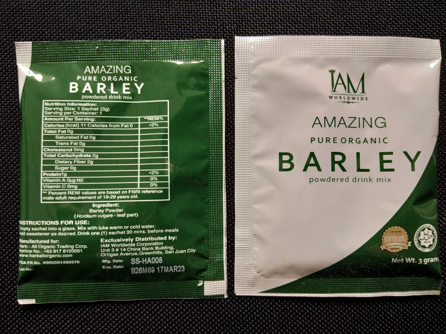 IAM Amazing Barley 4 Boxes | Free Shipping | Cash on Delivery