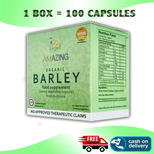  IAM worldwide Pure Barley Capsules