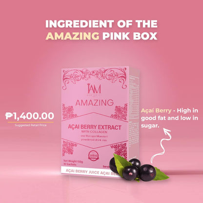 Amazing Acai Berry with Collagen and Bacopa | 7 Sachets | Free Shipping | COD