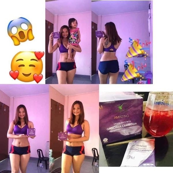 Amazing Garcinia Cambogia Grape Juice | 10 SACHETS | 10 DAYS PROGRAM